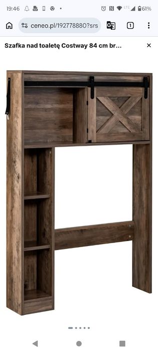 Szafka nad WC  Costway
