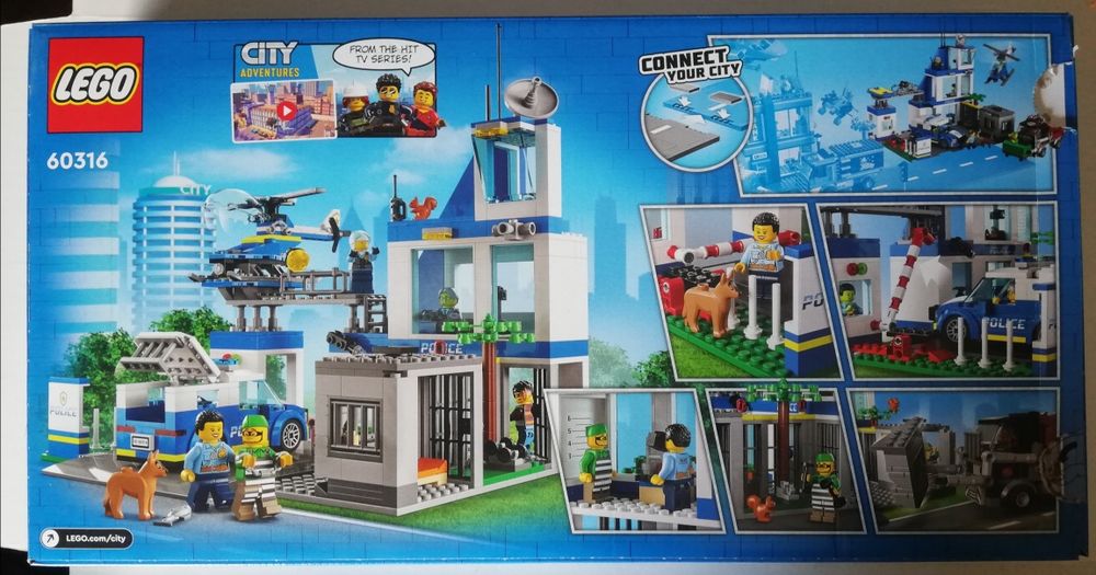 Karton po lego city 60316