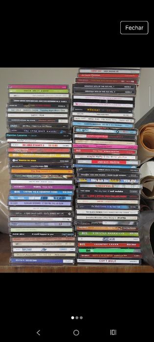 Lote de 75 CD's vários em óptimo estado