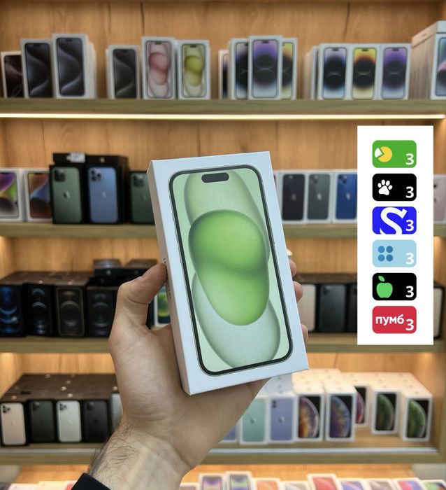 Iphone 15 Green оплата частинами 128gb 256gb 512gb