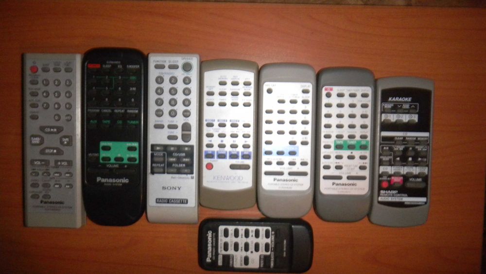 пульты ДУ к аудио-видео Sony,Panasonic,Philips,JVC,Pioneer и др.
