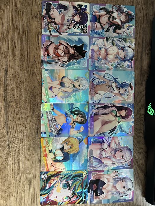 Колекційні карточки kayou наруто губка mobile legends wife