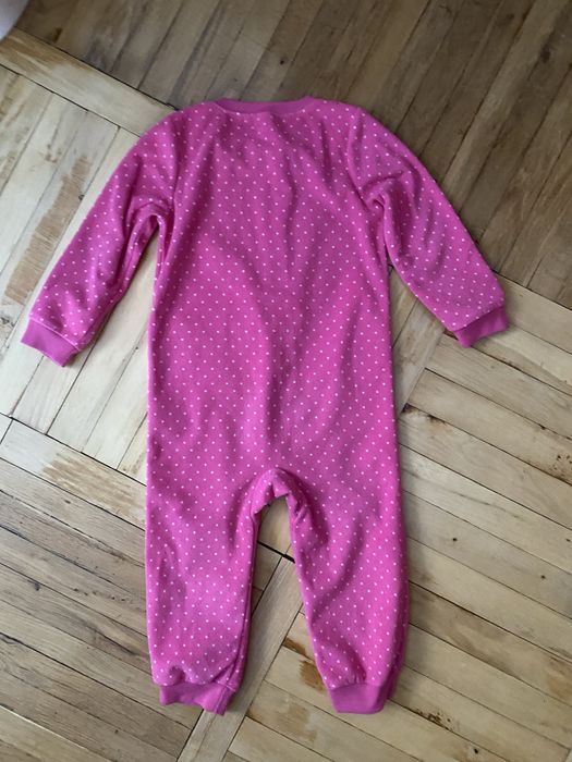 Флісовий ромпер, чоловічок, піжама для дівчинки carter’s