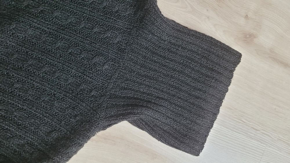 Czarny golf/ sweter