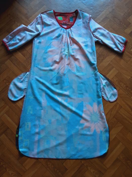Sukienka,długa tunika z kieszeniami L/XL Unikat