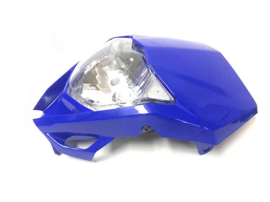 LAMPA REFLEKTOR Enduro Cross Yamaha WR Niebieska REFLEKTOR