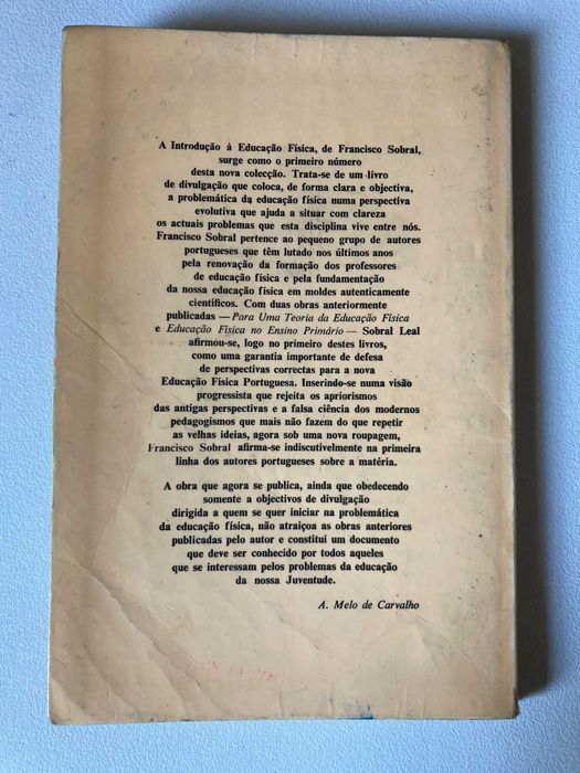Introdução à Educação Física, de Francisco Sobral
