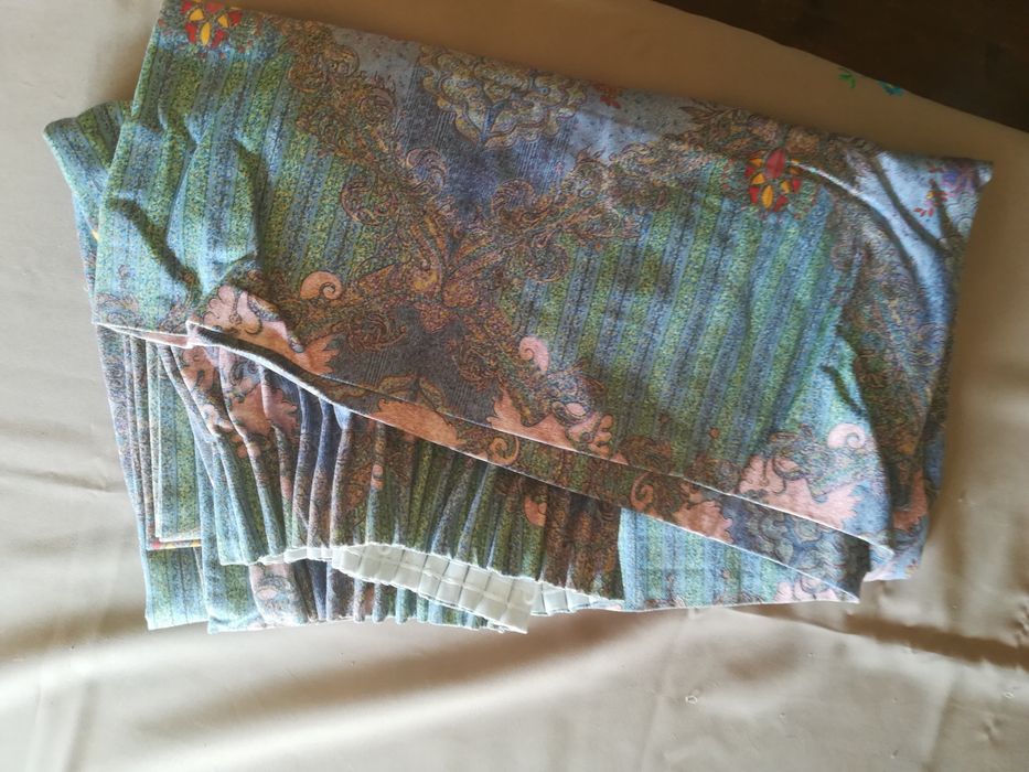 Conjunto de 2 cortinados 220x195