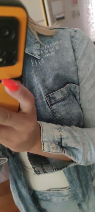 Koszula Jeansowa dżinsowa mohito 36 vintage