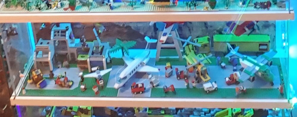 Lego display aeroporto