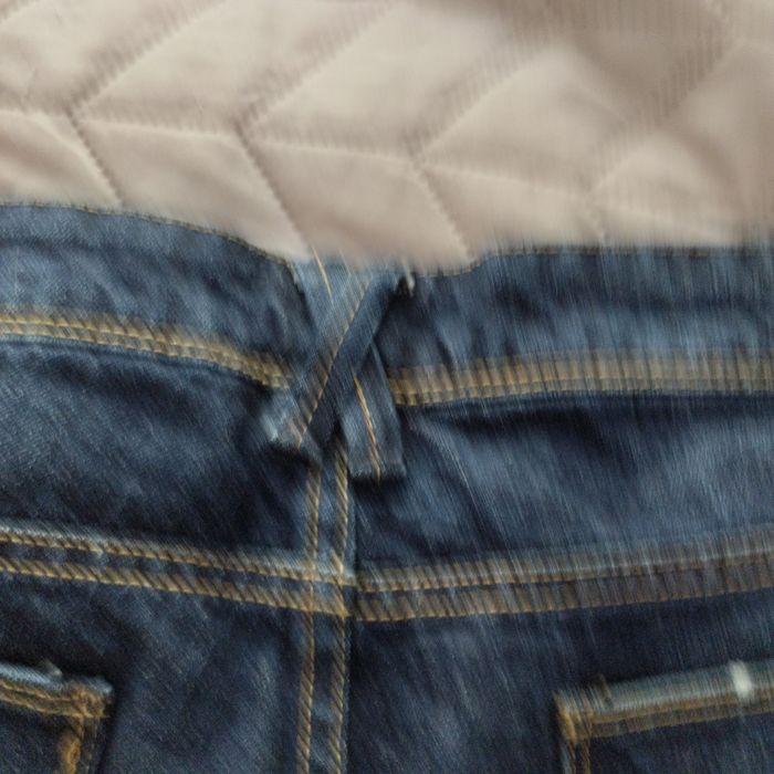 Calção de ganga azul