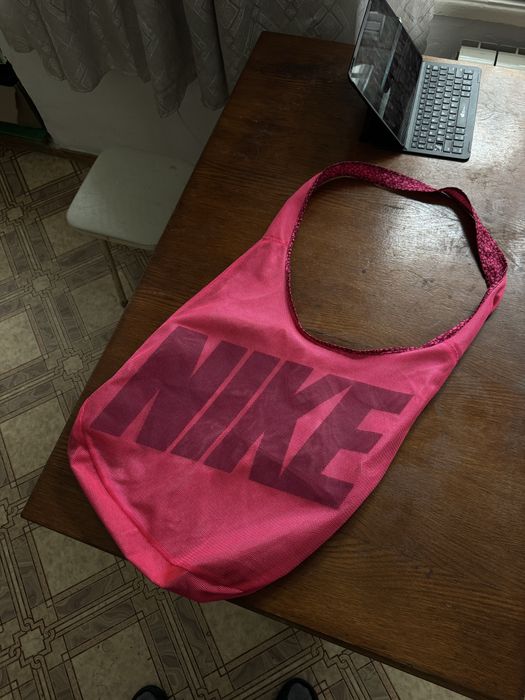 Сумка фуксія Nike Двохстороння