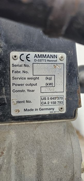 Skoczek dynapac ammmann bomag z Niemiec