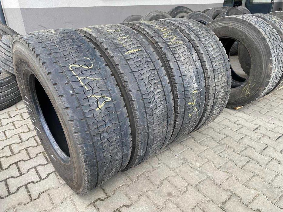 Opony ciężarowe używane napędowe 315/70R22.5 BRIDGESTONE ECOPIA H-DRIVE 002 / 7-9mm