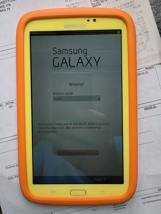 Tablet Samsung tab s3 kids sm-2105