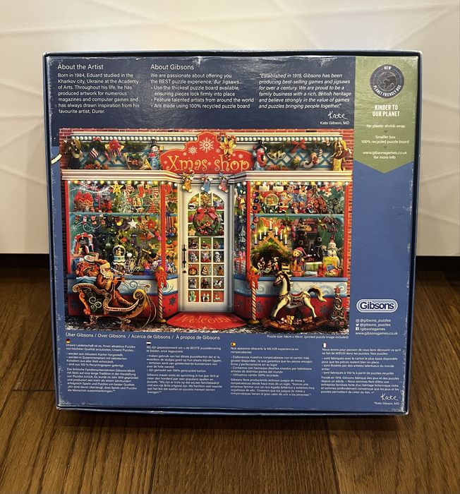 Пазл Christmas Emporium на 1000 деталей від Gibsons