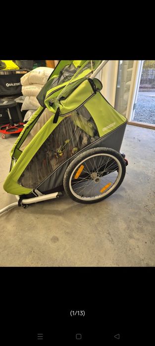 Przyczepka rowerowa croozer kids2