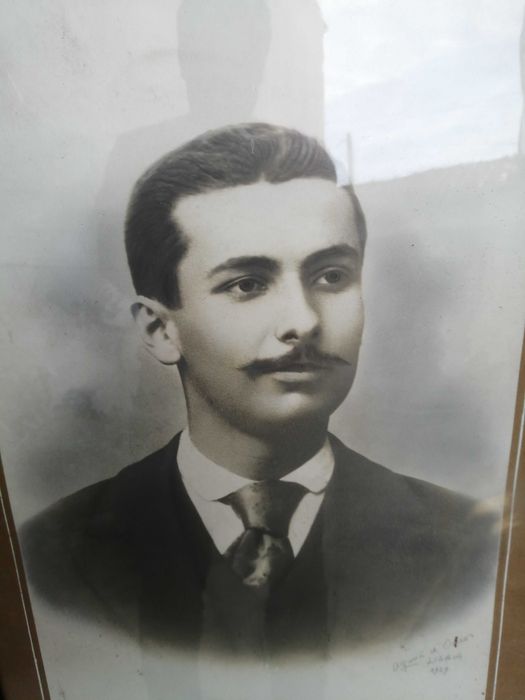 quadro fotografico antigo , aguiar d oiro 1929 , ver fotos