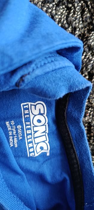 Lote 2 pijamas manga comprida 100%algodao do SONiC 10-11anos