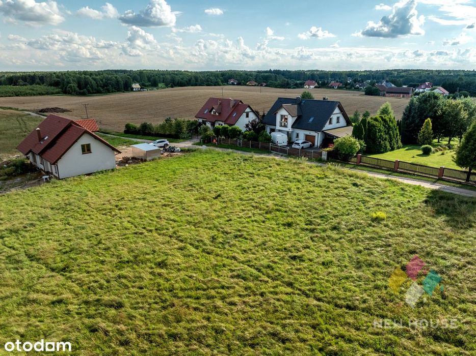 Urokliwa działka budowlana - 13 km od Olsztyna