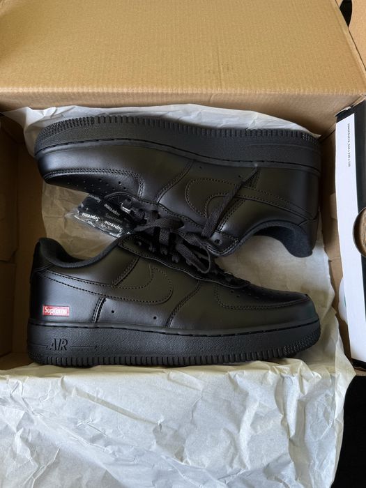 Air force 1 supreme preto
