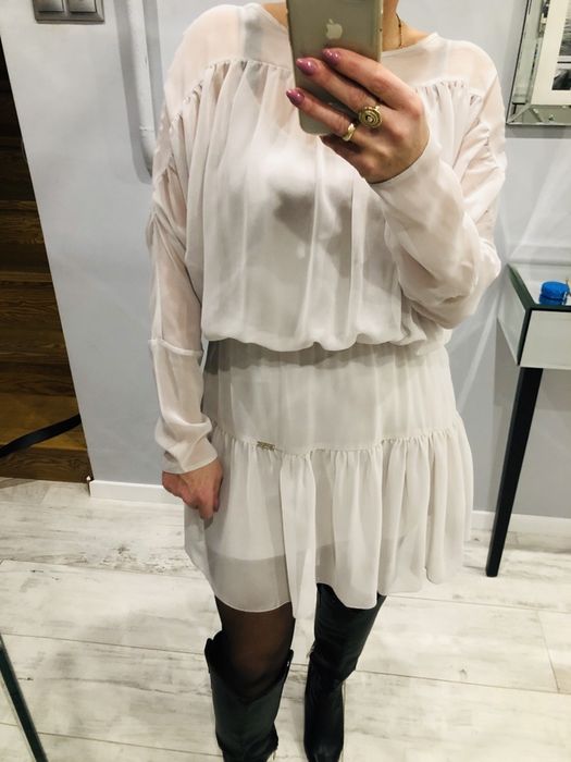 Sukienka z szyfonu r. Uni