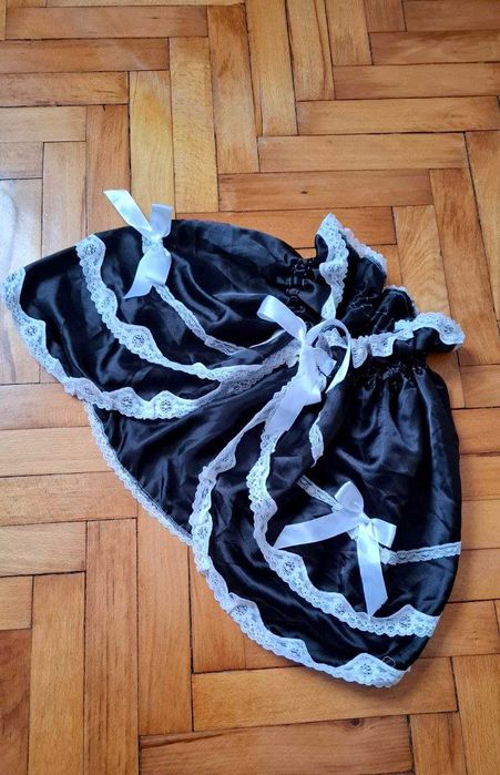 чёрная готическая накидка лолита пеньюар юбка killstar готичне у2к