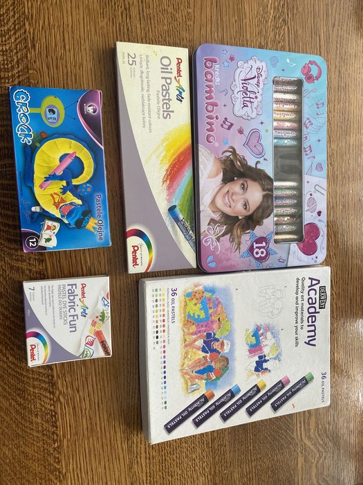 Pastele, Bambino kredki nowe i używane