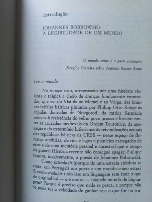 Como um Respirar - Johannes Bobrowski