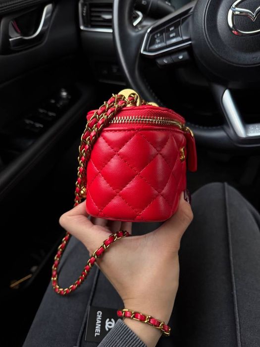 Сумка Chanel Classic / міні-сумка шанель червона
