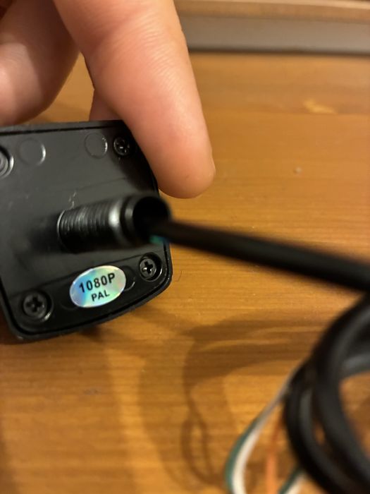 Kamera cofania HD 1080P PAL – zestaw z okablowaniem