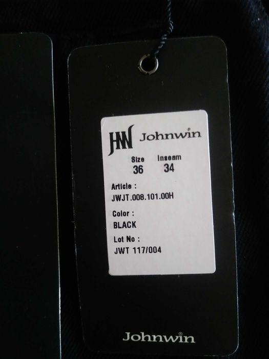 Новые джинсы JOHNWIN (W 36, L 34)