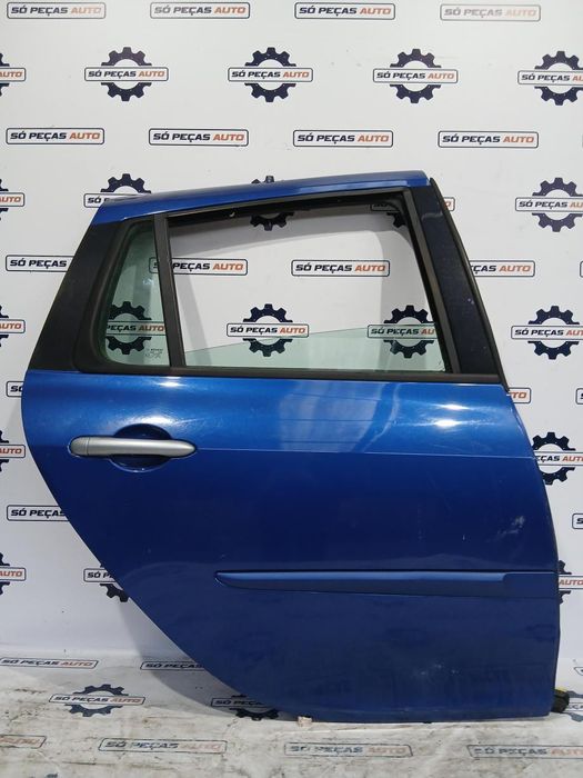 PORTA TRASEIRA DIREITA AZUL RENAULT CLIO 3 GRANDTOUR 1.6 16V 2007-2012