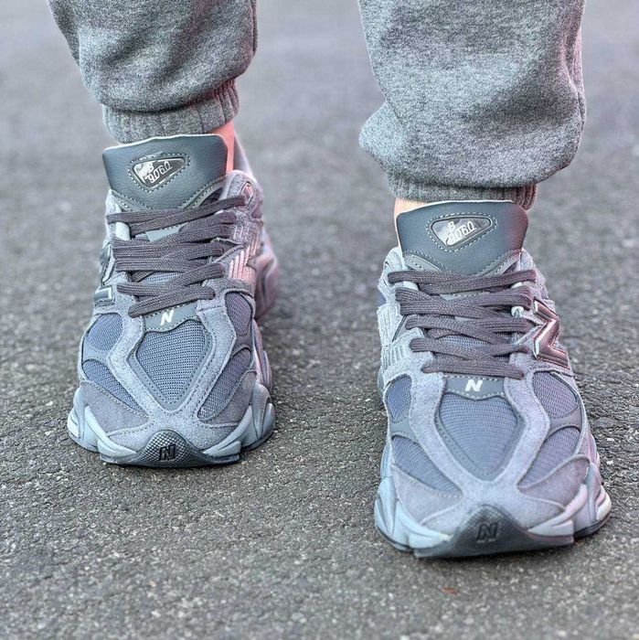 Мужские кроссовки New Balance 9060 "Full Grey" Размеры 40-45