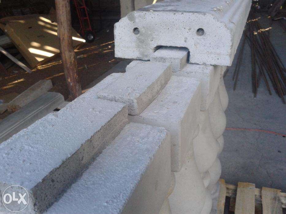 Balustrady betonowe,tralki 83 cm 58 cm
