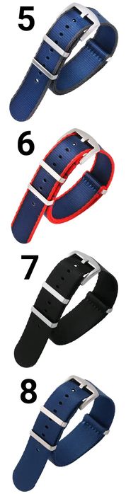 Ремінець НАТО на годинник часы 20-22мм., довжина 26-30см. NATO strap