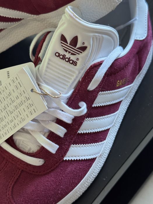 Adidas GAZELLE originais bordeaux novas nunca usadas