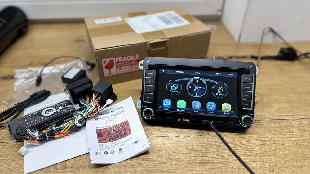 Radio vw carplay android auto passat,golf