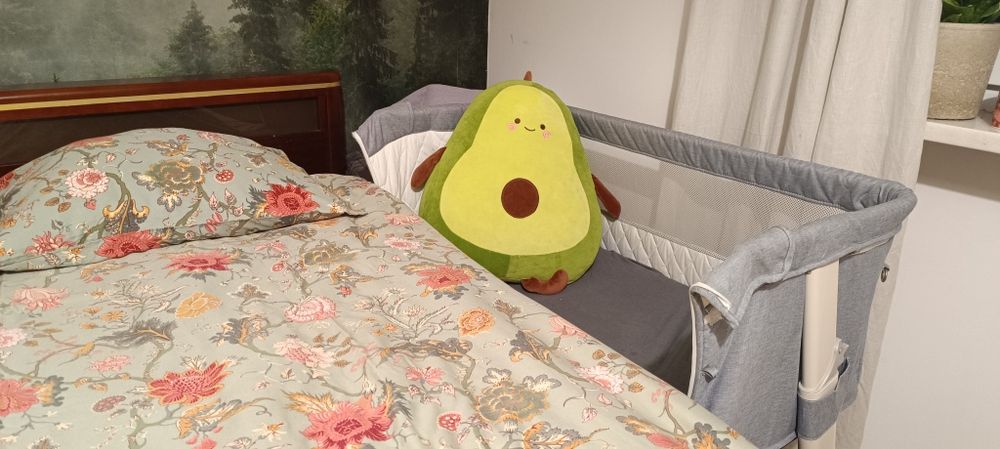 Lionelo, Theo, łóżeczko dostawne, Concrete