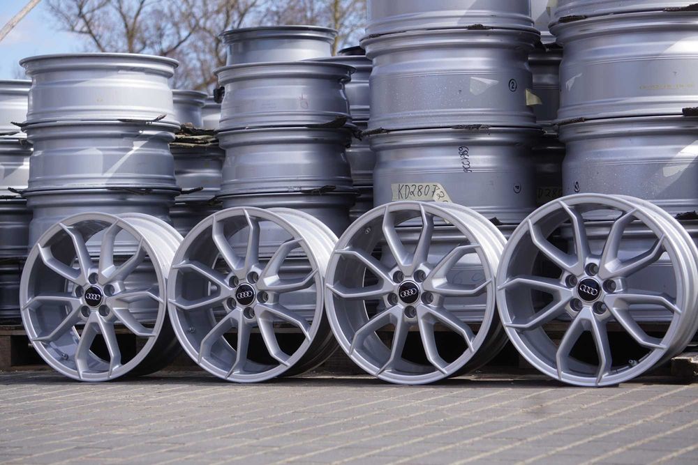 Alufelgi oryginal Audi 5x100 7,5Jx17 et46 cb57,1mm piekne, jak nowe!