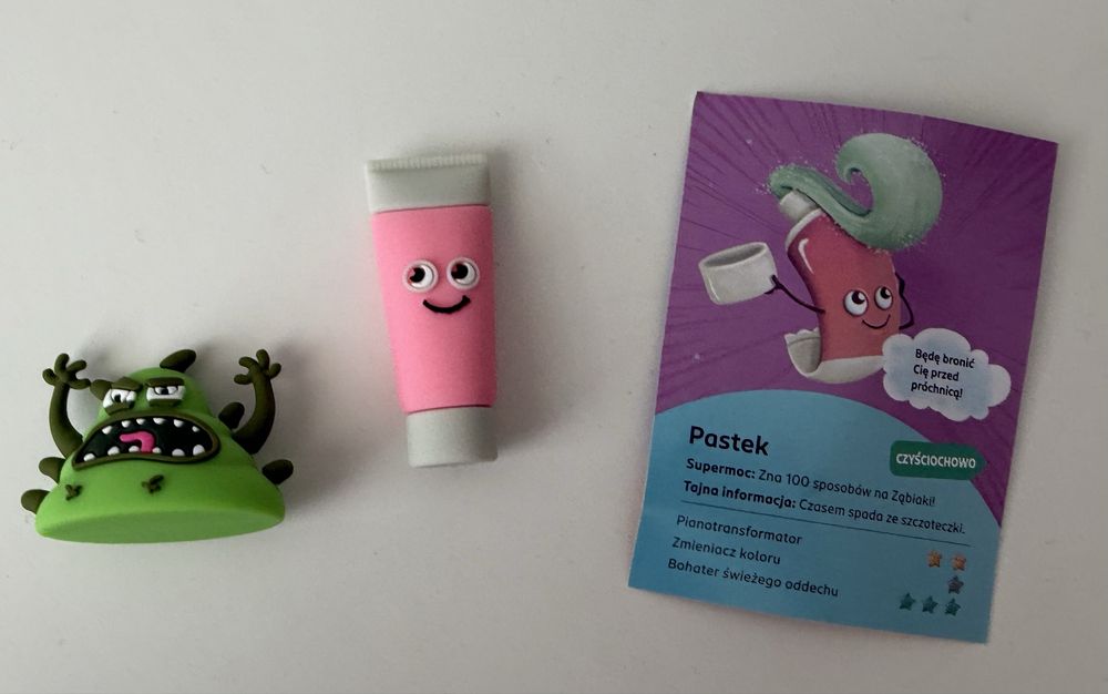 Figurki Rossmann Czyściochowo Pastek i Ząbek