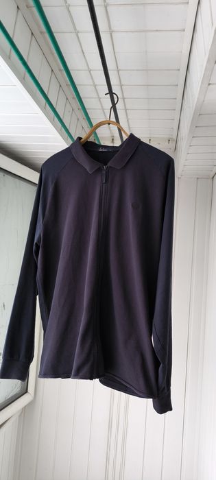 Лонгслів на блискавці Fred Perry (XL) заміри в описі