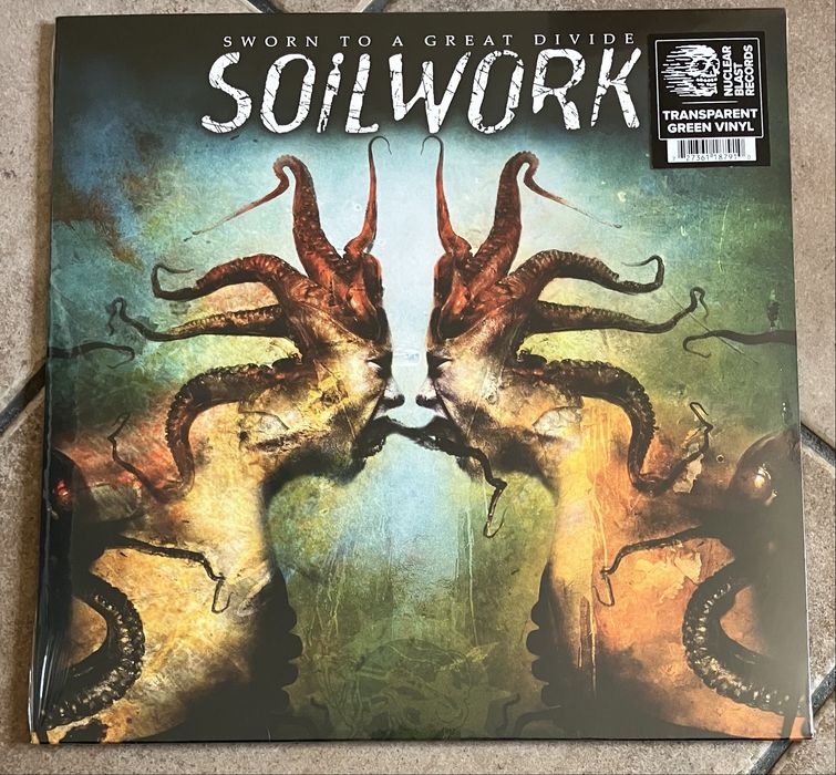 Soilwork - Sworn to a Great Divide LP Transparent Green Vinyl