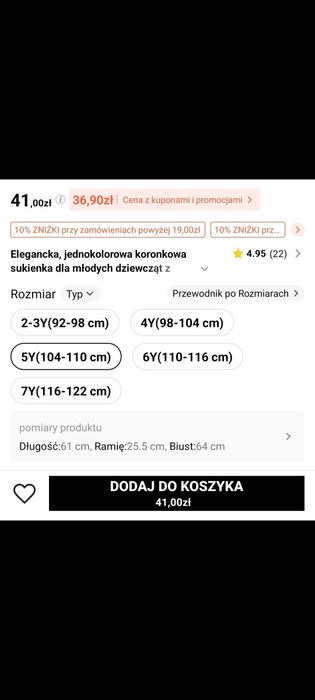 Sukienki mama i córka