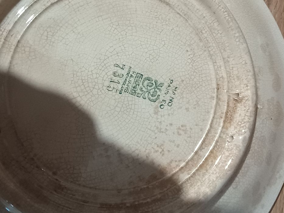 Talerz fajans Włocławek