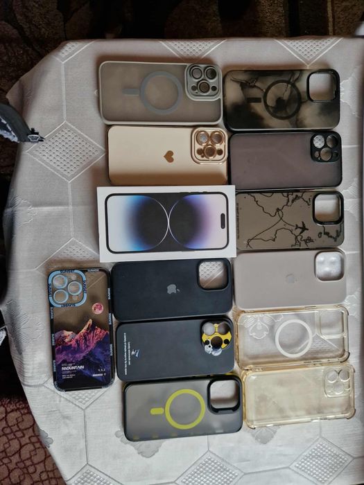 SPRZEDAM IPHONE 14PRO MAX 87% baterii zestaw Idealny stan