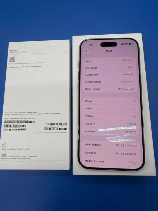 Iphone Air 256 під R-SIM