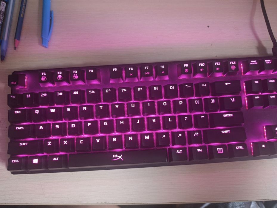 Геймерска клавіатура HYPER X ALLOY ORIGINS RED