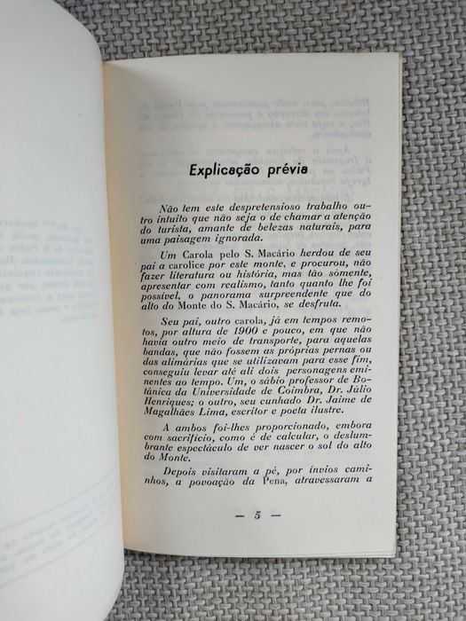 A Serra do S. Macário em S. Pedro do Sul