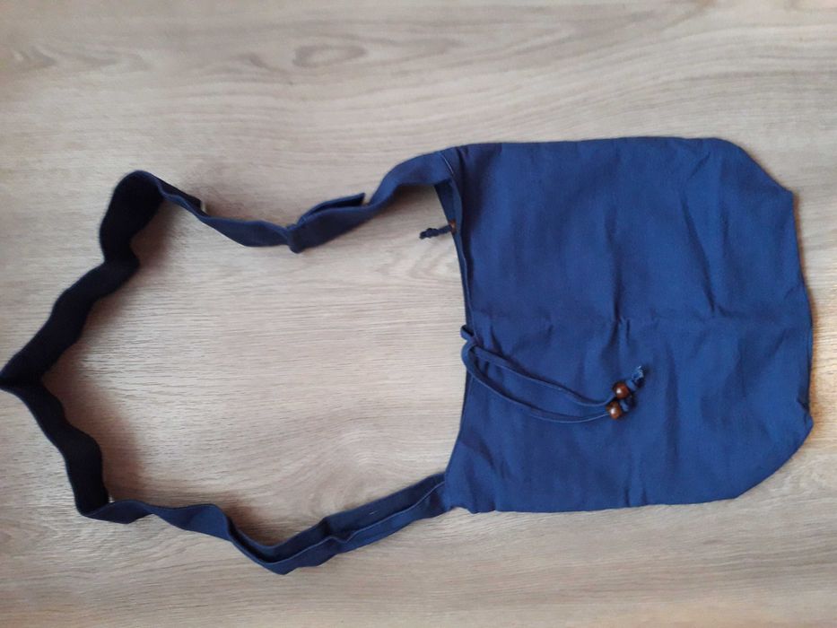 torba  drelich  granatowa